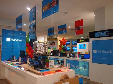 Harvey Norman's Windows 8 store set-up revealed