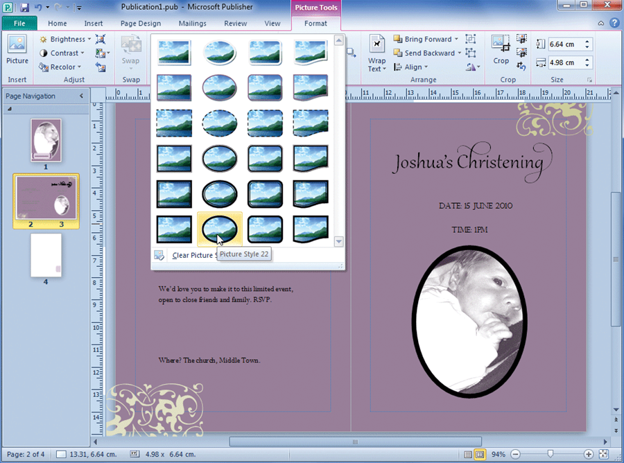 Review microsoft publisher 2010 office suite pc tech authority