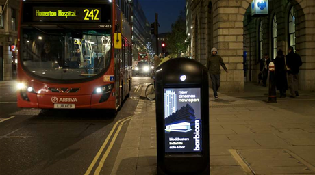 Renew London Orb networked recycling bin