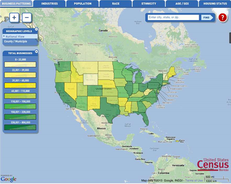 US Census visualisation