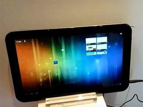 Toshiba reveals antenna-toting tablet beast