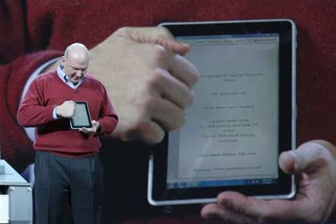 Ballmer spills Windows 8 due in 2012