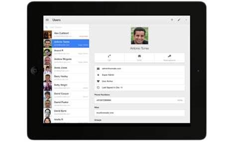 Google Admin app for iOS released