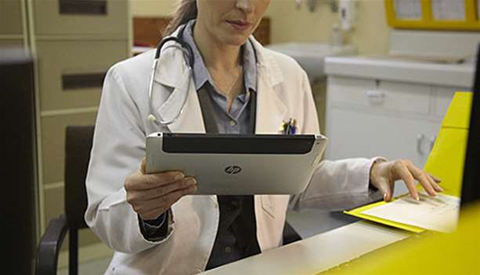HP's mystery tablet