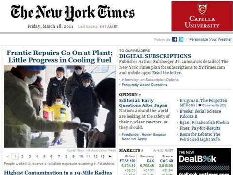 Ny Times Locks Content Behind Paywall Finance Strategy