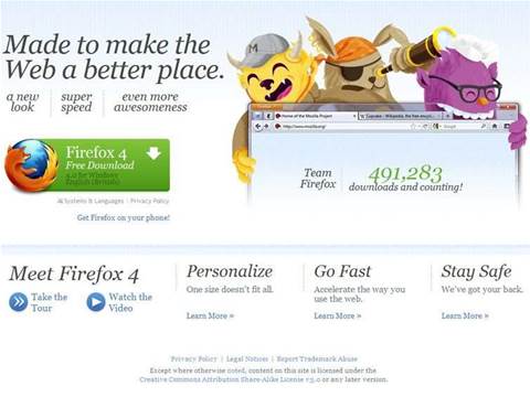 Firefox 4 finally ready to roll