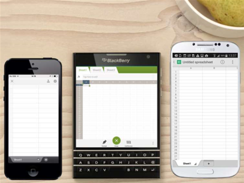 BlackBerry explains square phone