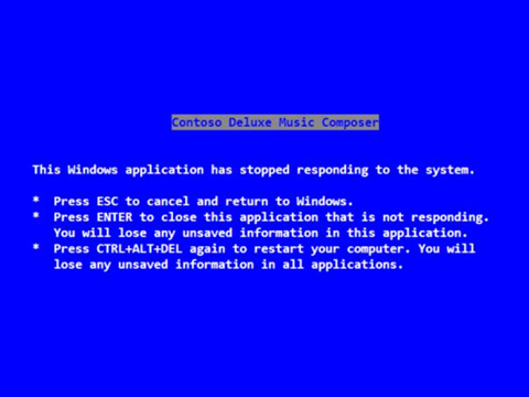 Steve Ballmer's legacy: the Blue Screen of Death