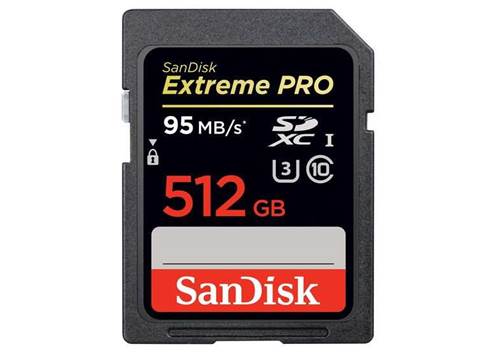 SanDisk releases half-terabyte SD card for your camera