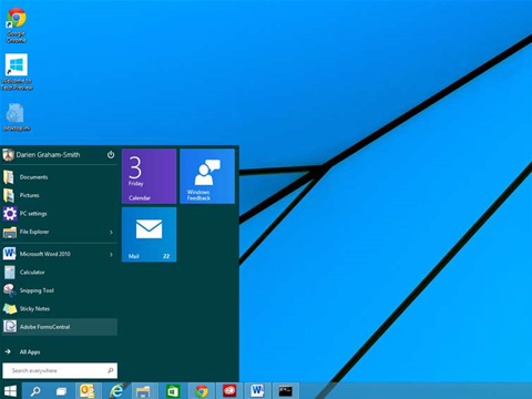 Windows 10 preview has a keylogger