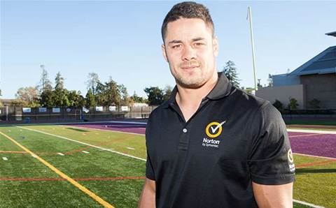 Symantec signs Jarryd Hayne, gives $123,000 to Beyondblue
