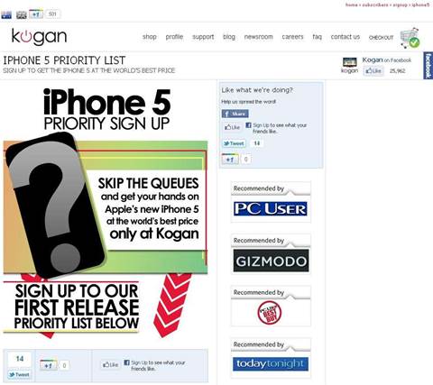 Kogan counts Apple chickens early