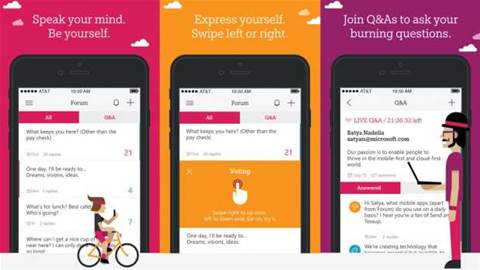 Microsoft creates Tinder-like app for corporates