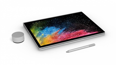 Microsoft launches Surface Book 2