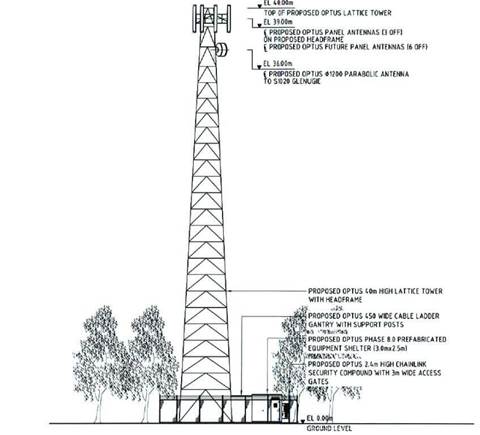 Optus 3G tower raises airport concerns