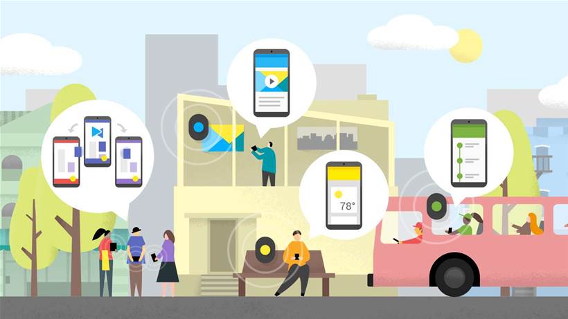 Chrome for Android to interact with nearby smart devices