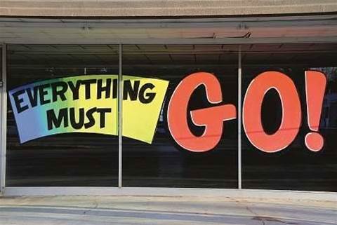 Rabid reseller: Everything must go!