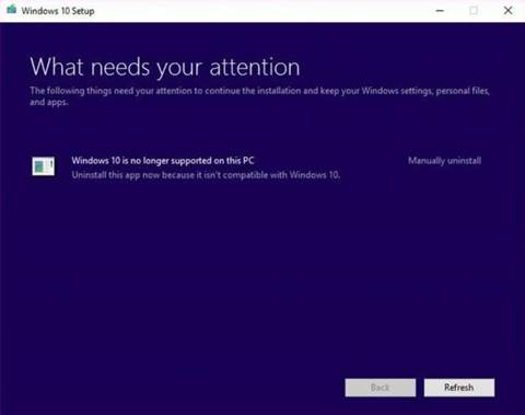 Older PCs get cut from Windows 10 support