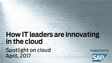 Spotlight on cloud