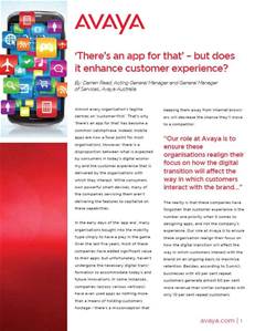 &#8216;There&#8217;s an app for that&#8217; &#8211; but does it enhance customer experience?