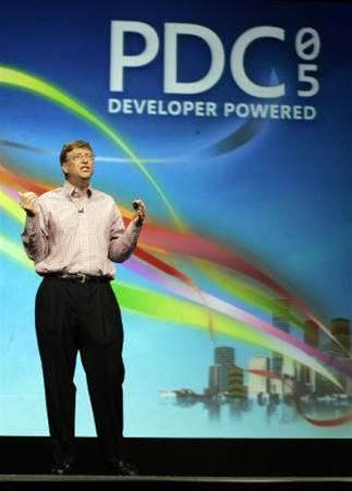 Gates pushes upcoming Microsoft Windows, Office