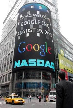 Google sells US$4.18bln in stock, a recent record