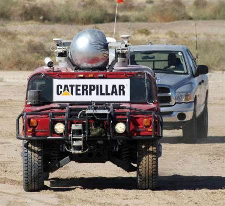 Robot vehicles conquer US desert terrain race