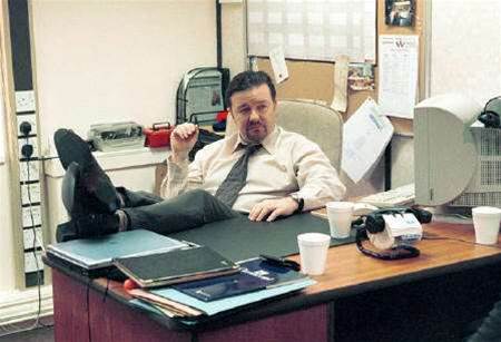 "Office" star Gervais tops charts with podcast