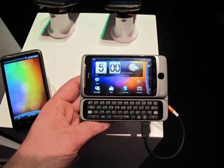 Hands on with the Desire HD and Desire Z