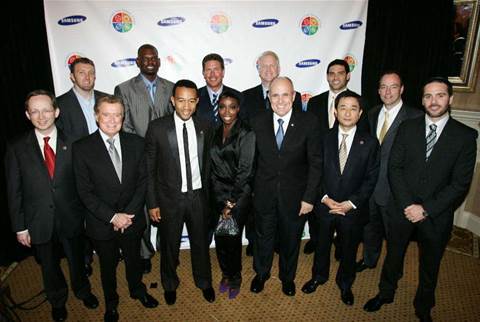 Samsung sees stars at charity event