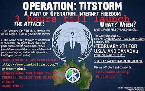 Operation Titstorm hits the streets