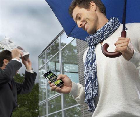 Telstra, Vodafone to sell Samsung Android phone