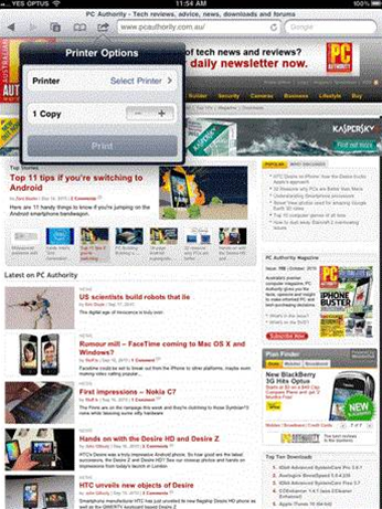Sneak peek of iOS 4.2 for the iPad