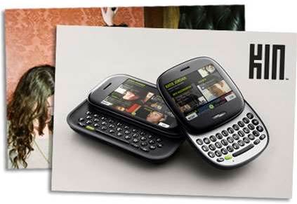 Microsoft launches KIN smartphones
