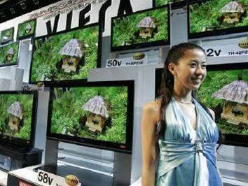 Plasma screens are a girl's best friend