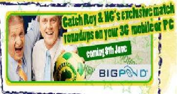 Telstra backs Roy & HG's soccer chat