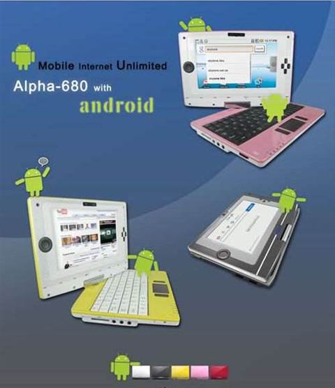 First Android netbook due out this winter