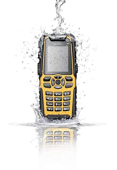 Sonim launches waterproof phone