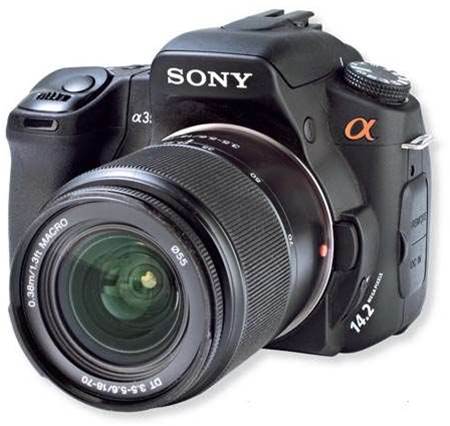 Sony alpha 350 raw software