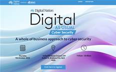 Digital As Usual Cybersecurity Roadshow: Brisbane edition