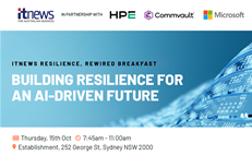 iTnews Resilience, Rewired Breakfast