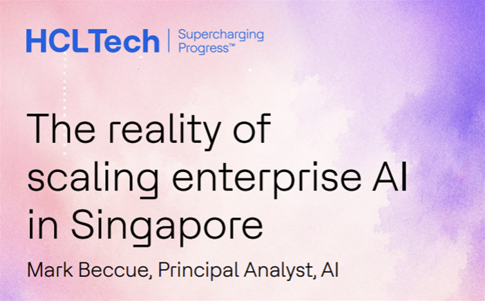 The reality of scaling enterprise AI in Singapore