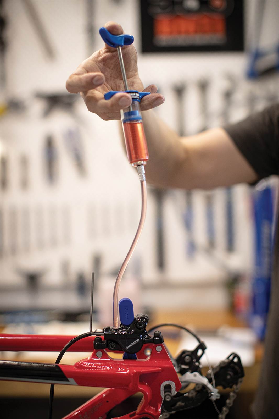 How to bleed Shimano Brakes Australian Mountain Bike The