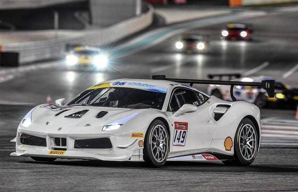 David Dicker picks up first win in Ferrari Challenge APAC