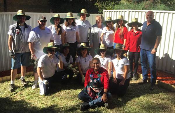 Tech Data staff get their hands dirty to help Leukaemia Foundation