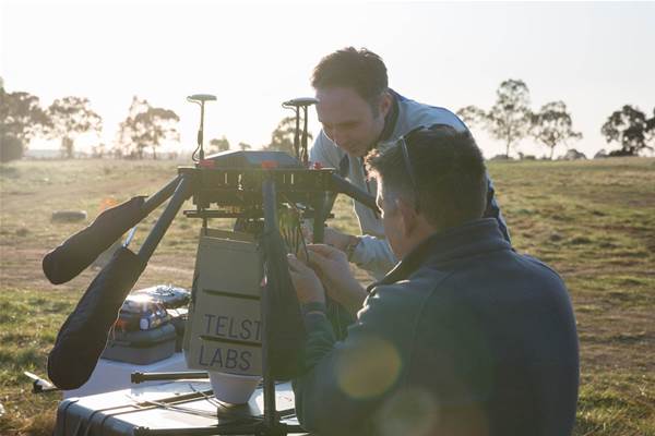 Telstra trials drones that can improve mobile coverage in emergencies