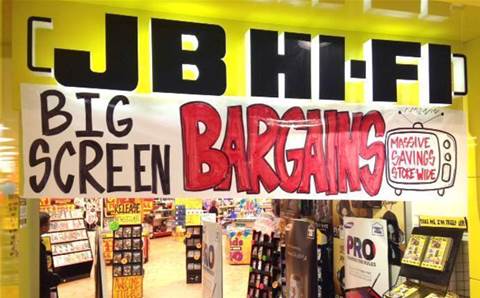 JB Hi-Fi took $3.8 billion in six months