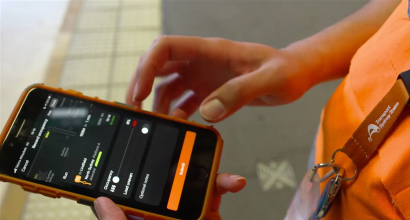 Sydney Trains using app, sensors to monitor crowding