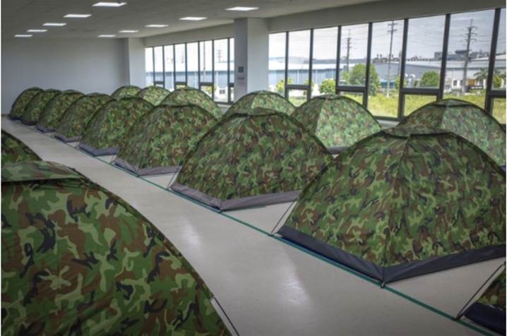 Vietnam workers sleeping on their factory floor to reduce COVID outbreaks
