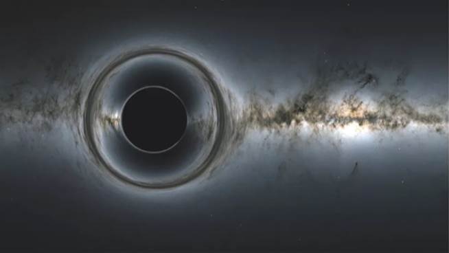 Light from a black hole? Einstein was right after all